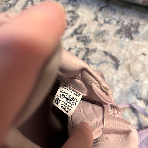 REEBOK CLUB C DOUBLE GEO 'SHELL PURPLE/SHELL PURPLE/INFUSED LILAC' - Picture 5 of 9